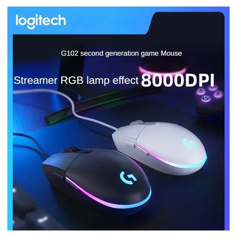 Mouse segunda geração Logitech g102